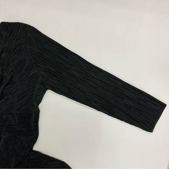 ELOQUII Twisted Knot Front Plisse Dress Size 22 - Picture 7 of 13